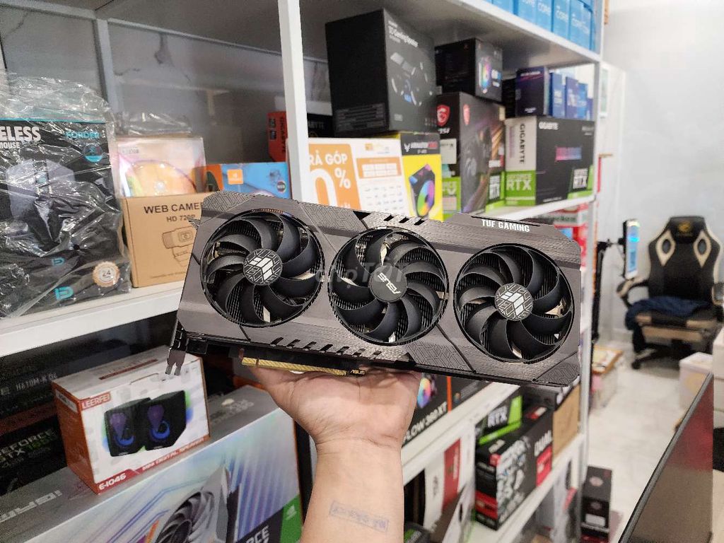 Vga RTX 3060 12G Asus TUF Gaming 3 Fan Gaming